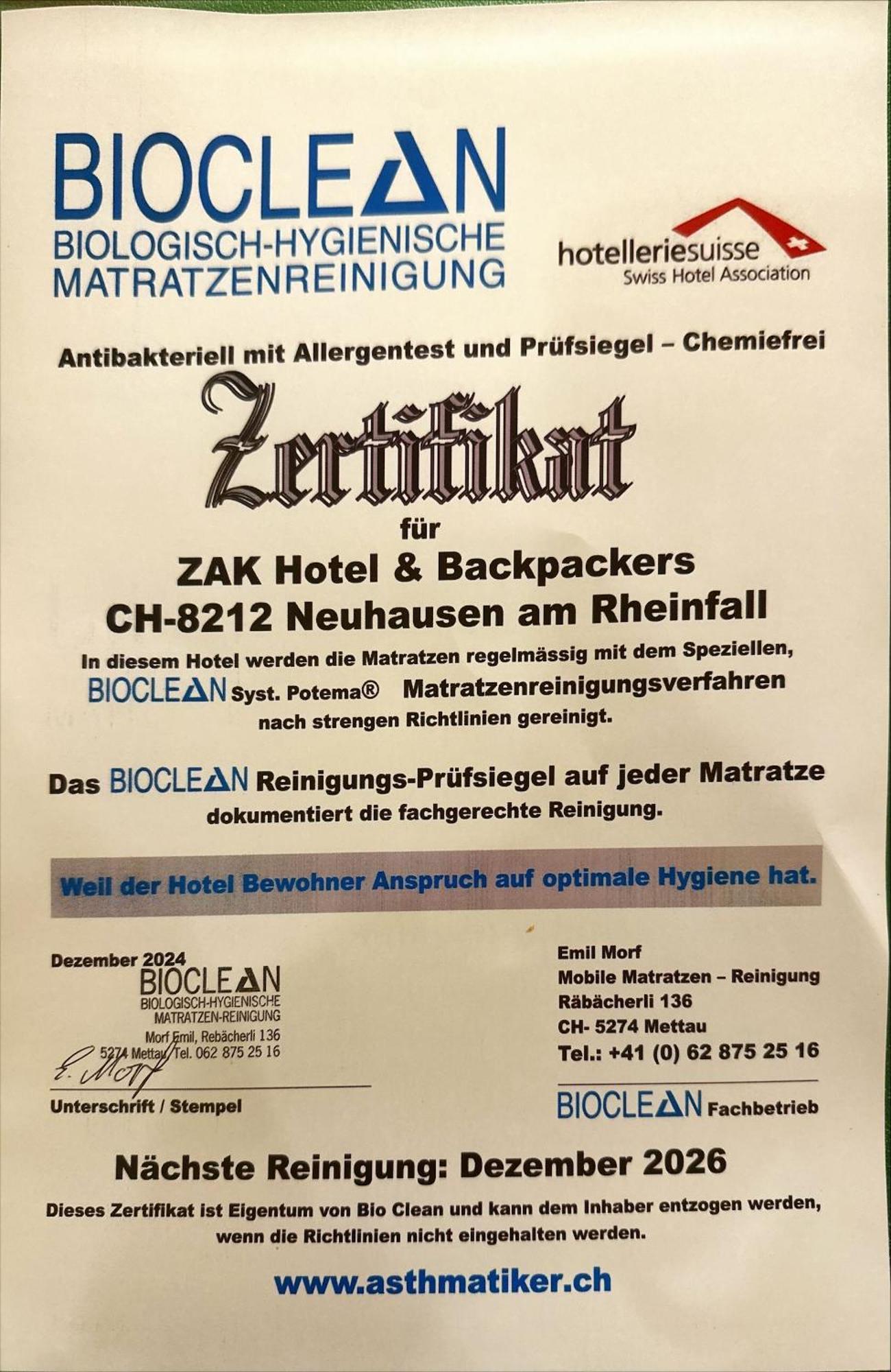 노이하우즌 암 라인팔 Zak Neuhausen 호스텔 외부 사진